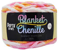 Chenille Blanket Yarn 100g 80m Multi Toastd Mallow yarn product photo