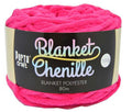 Chenille Blanket Yarn 100g 80m Solid 23 Hot Pink yarn product photo