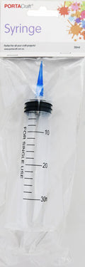 Needle Tip Syringe 30ml sewing & haberdashery product photo