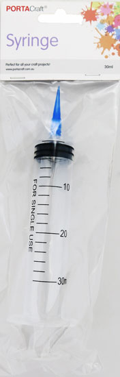 Needle Tip Syringe 30ml sewing & haberdashery product photo