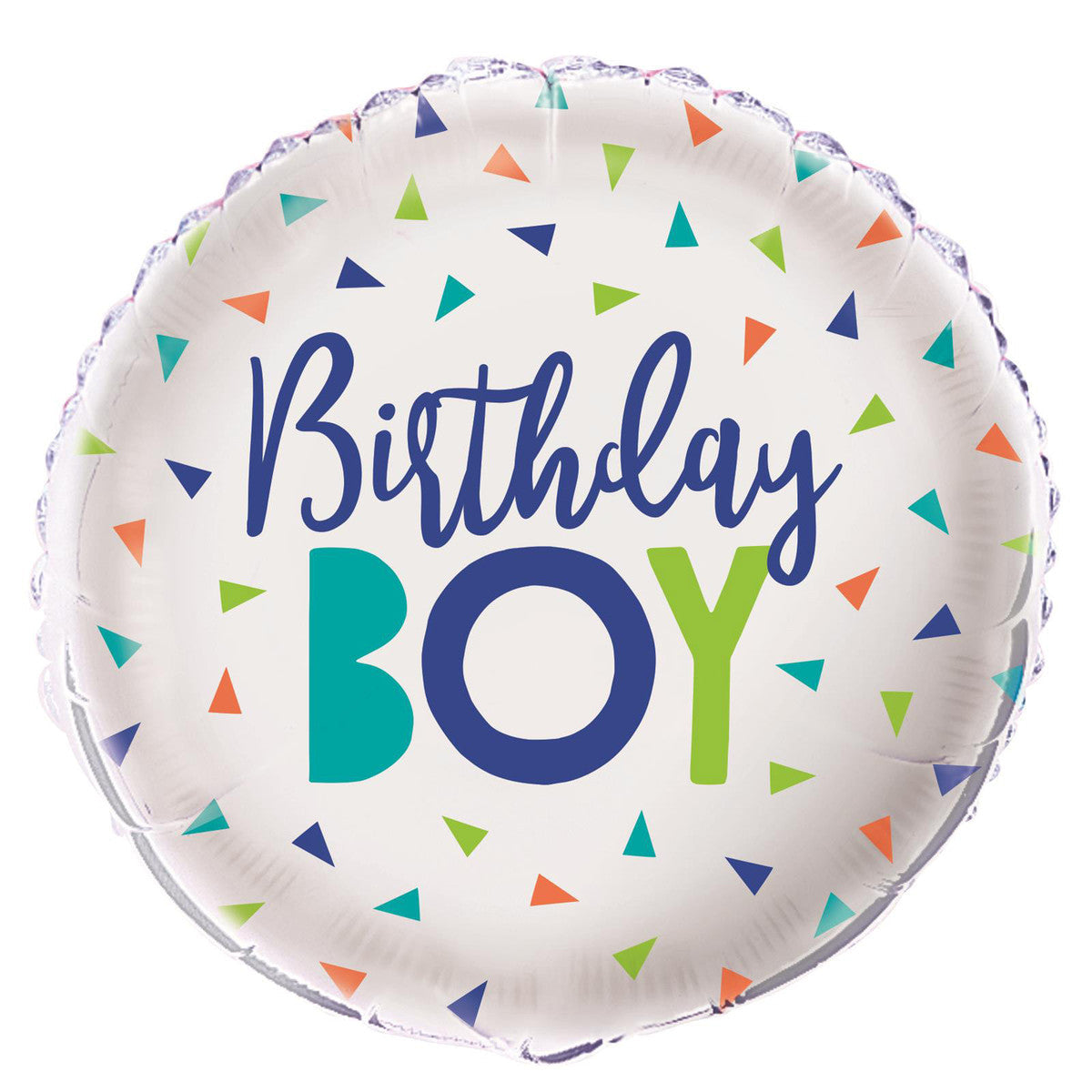 Confetti B/Day Boy 18" Bln Pkg