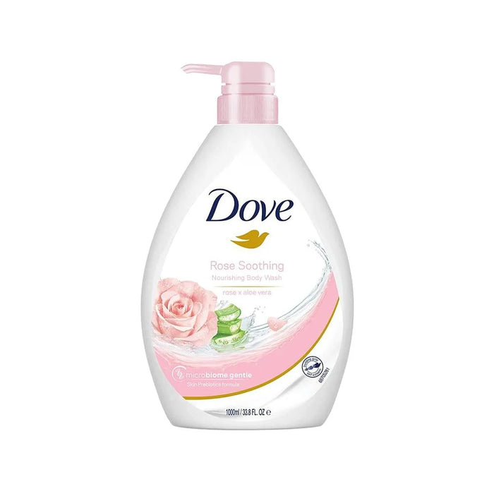 Dove Body Wash Rose Soothing Rose Aloe Vera 1000ml