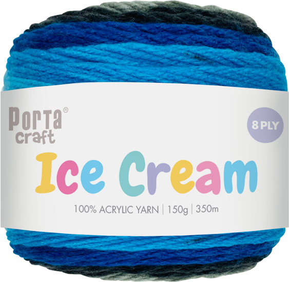 Ice Cream Yarn 150G 285M Ultra Marine yarn product photo