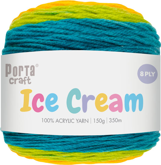 Ice Cream Yarn 150G 285M Sherbert yarn product photo