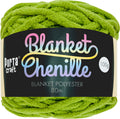 Chenille Blanket Yarn 100g 80m Solid 40 Tree Frog yarn product photo