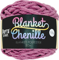 Chenille Blanket Yarn 100g 80m Solid 27 RazzmicBry yarn product photo