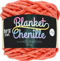 Chenille Blanket Yarn 100g 80m Solid 18 Salmon yarn product photo