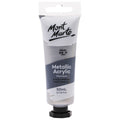 Mont Marte Metallic Acrylic Paint - Silver