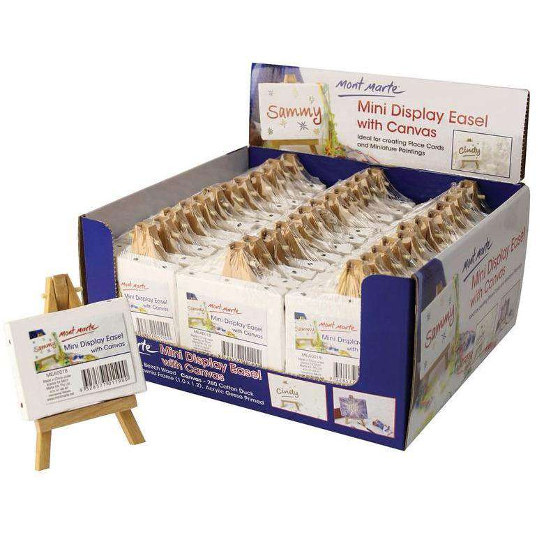 Mont Marte - Mini Display Easel with Canvas