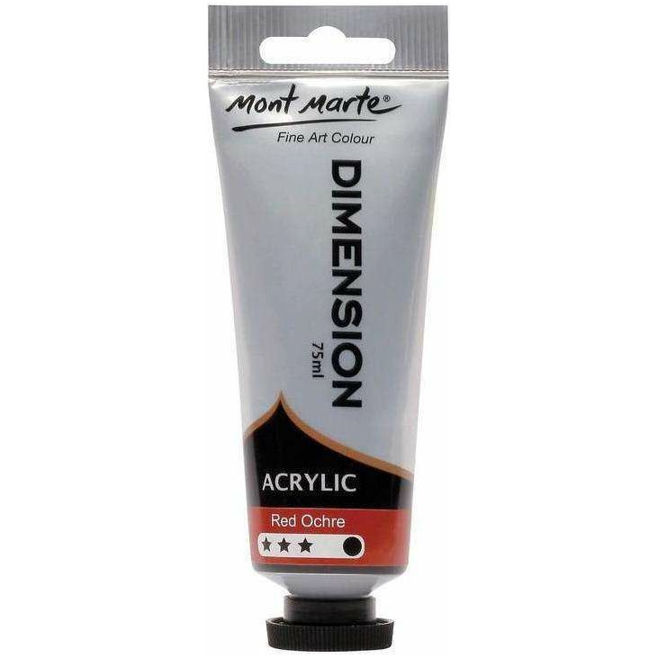 Mont Marte Dimension Acrylic Paint - Red Ochre