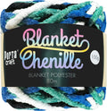 Chenille Blanket Yarn 100g 80m Multi TSI yarn product photo