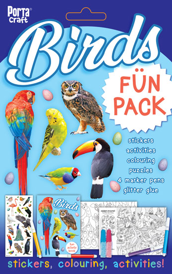 Activity Fun Pack Birds craft kits product photo