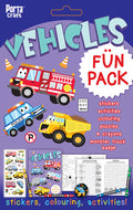 Activity Fun Pack Vehicles craft kits product photo