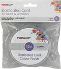 Bead & Jewellery Elastic 0.6mm 12m 9 Assorted Colours beads & jewellery product photo