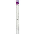 Ruler 30cm Plastic Clear - Stationery product at Price Busters Variety
