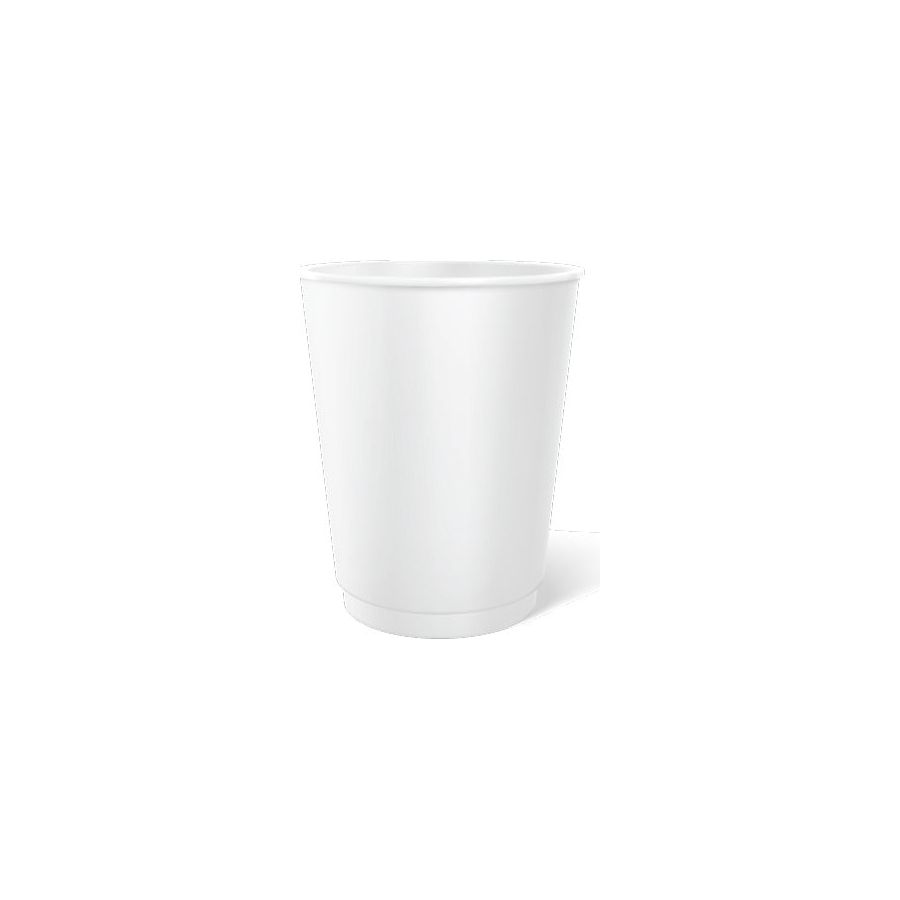 380mL Reusable Tumbler White Pk12