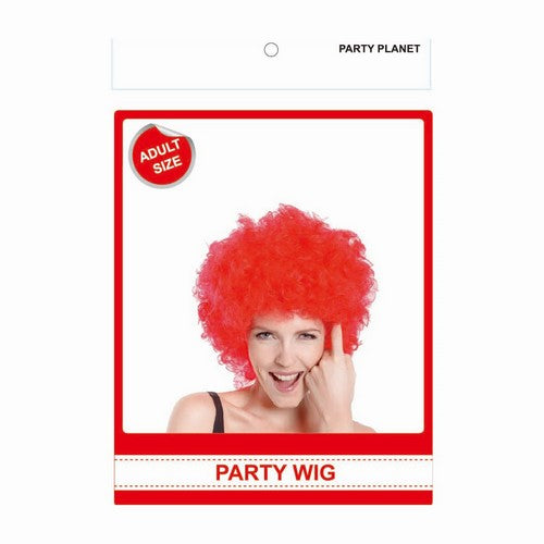 Afro Costume Wig - Red - product image