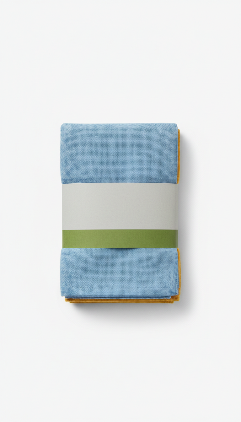 Everyday cotton kitchen towel two-pack