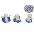 Miniature Blue & White Buddha - Assorted