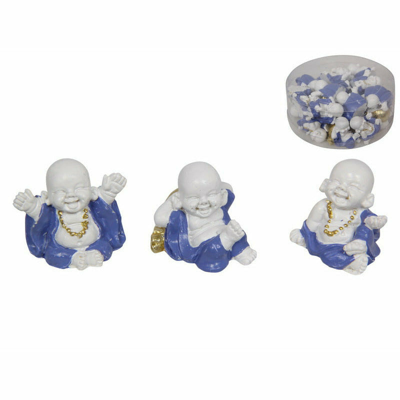 Miniature Blue & White Buddha - Assorted