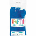 Royal Blue 18 Asstd Cutlery