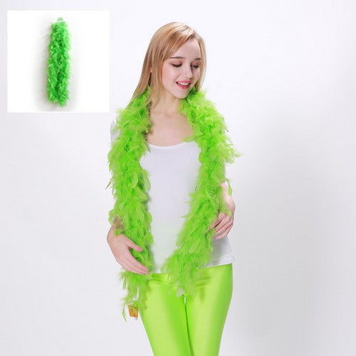 Feather Boa-Green