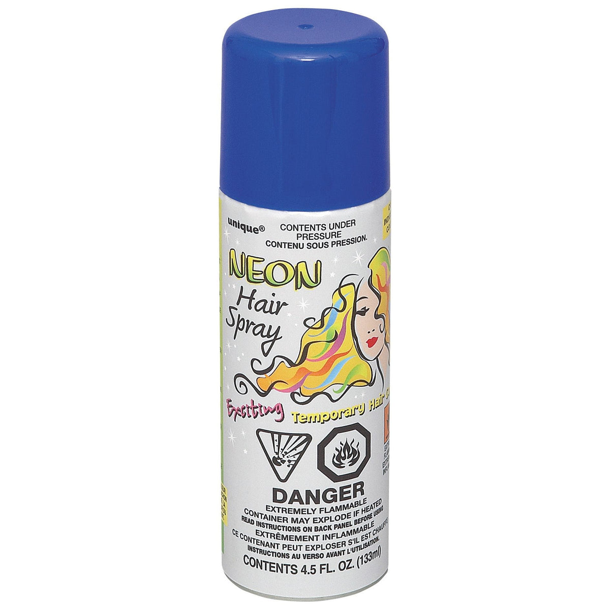 Hair Spray - Neon Blue - alternate product view 2