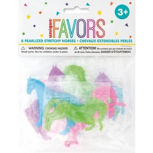 Pearlized Stretchy Horses - Party Favors - product image