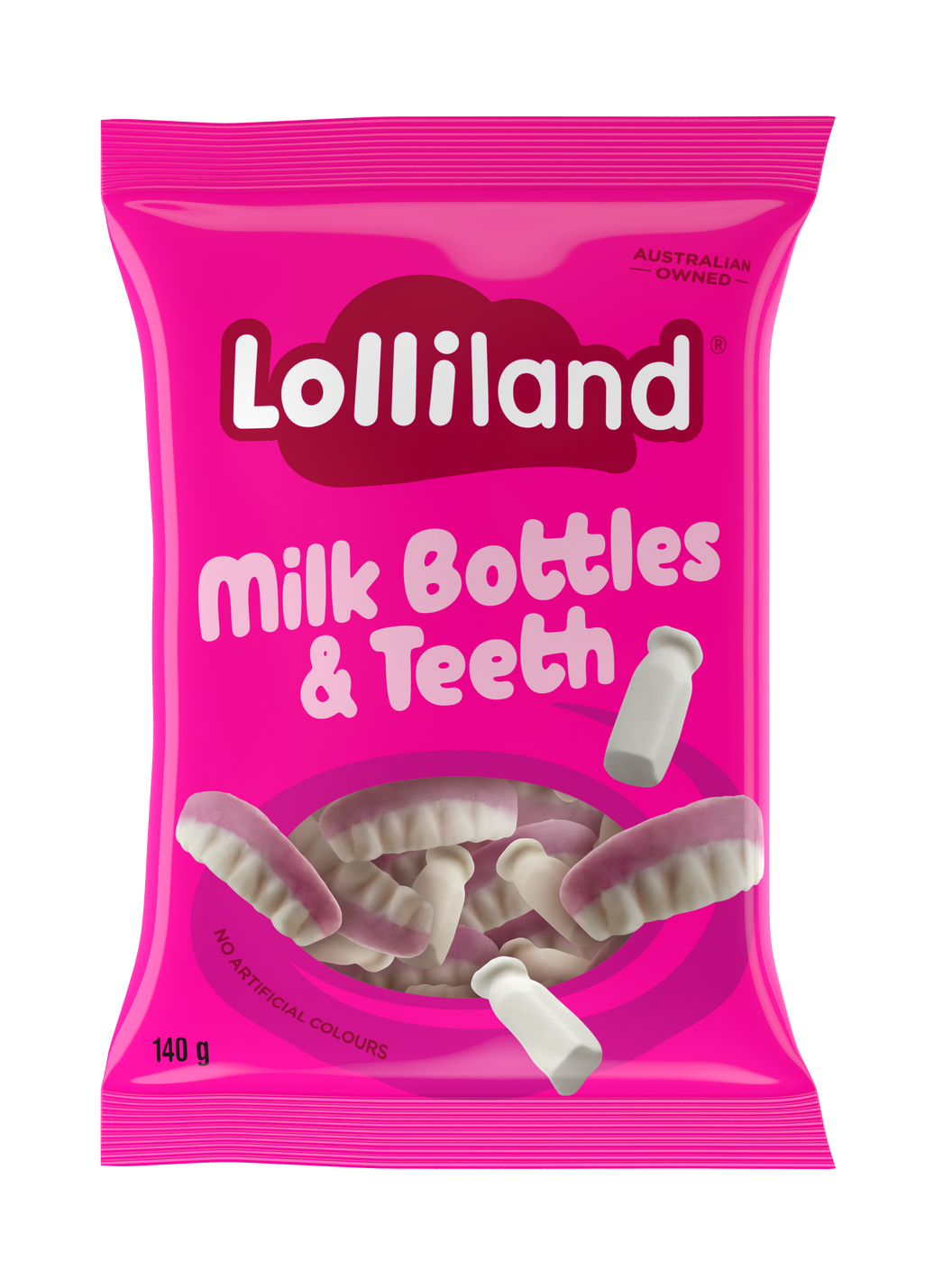 Lolliland Milk Bottles & Teeth 140g