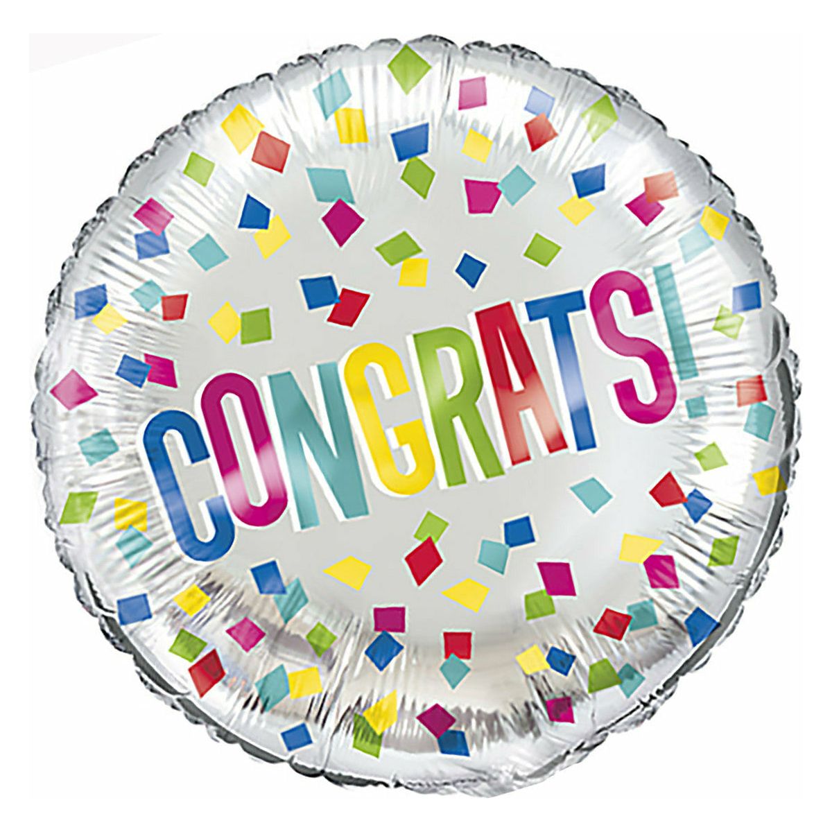Colourful Congrats 18" Foil Bln Pkg