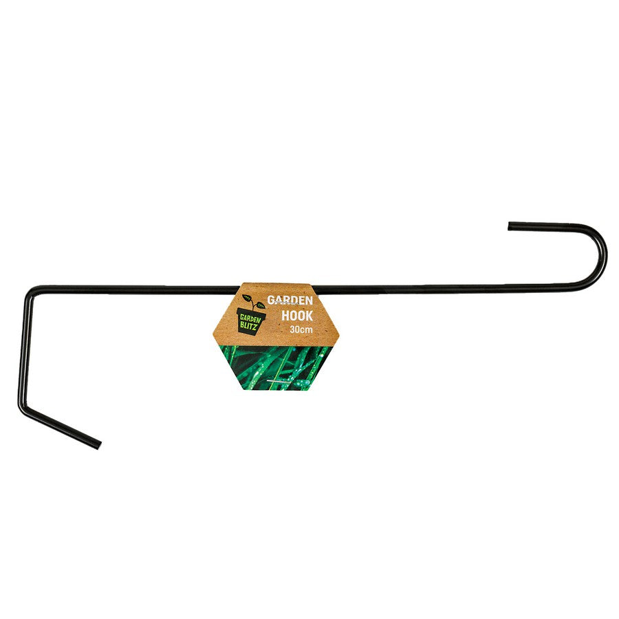 Hooks S Shape 1 Pack Black 30cm - Hardware product at Price Busters Variety