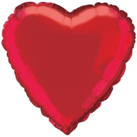 Red Heart 18" Foil Bln Pkg