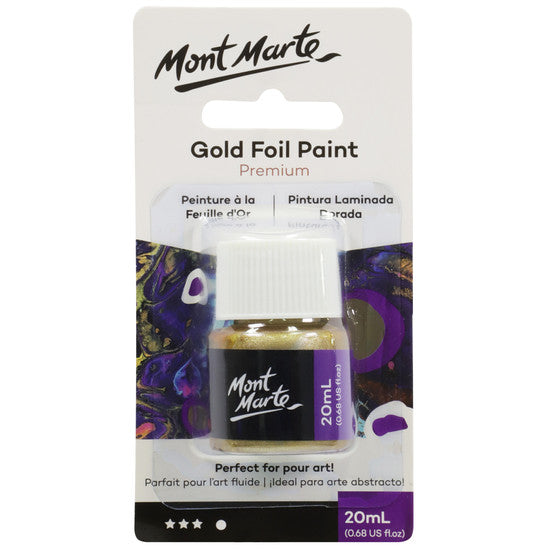 Mont Marte Premium Foil Paint - Gold