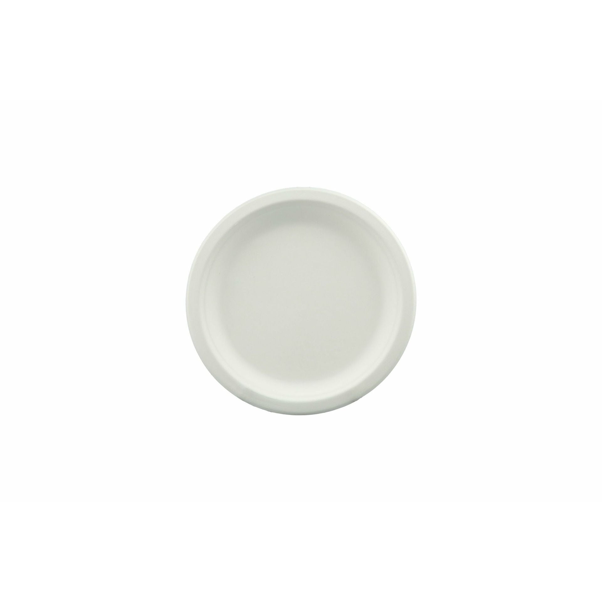 180mm Earth Sugar Cane Plate Pk10