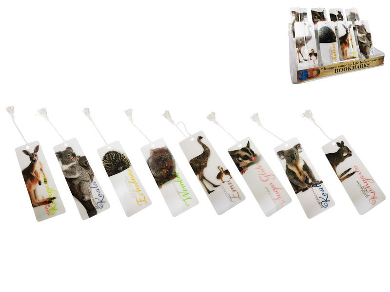 3D Australian Animal Bookmarks 8 Assorted – 15cm