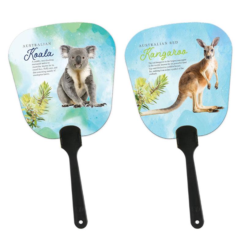 3D Australiana Animal Fan