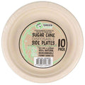 Eco Disp Side Plate 17cm Pack 10 product photo - Price Busters Variety