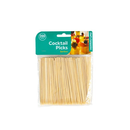 Picks Cocktail Bamboo 10cmx2mm 200 Pack - Kitchen product at Price Busters Variety