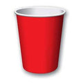 30mL FSC PLA Red Paper Cup Pk30