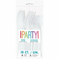 White 18 Asstd Cutlery