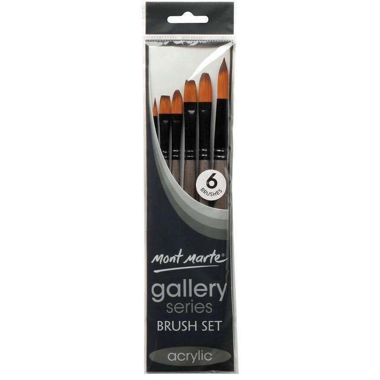 Mont Marte Gallery Series Brush Set Acrylic