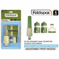 4pce Hose Connector Set 3/4-1 Fittings