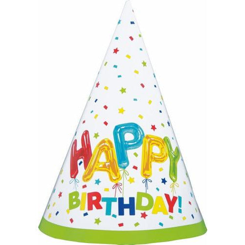 Party Hats - Happy Birthday Balloon - product image