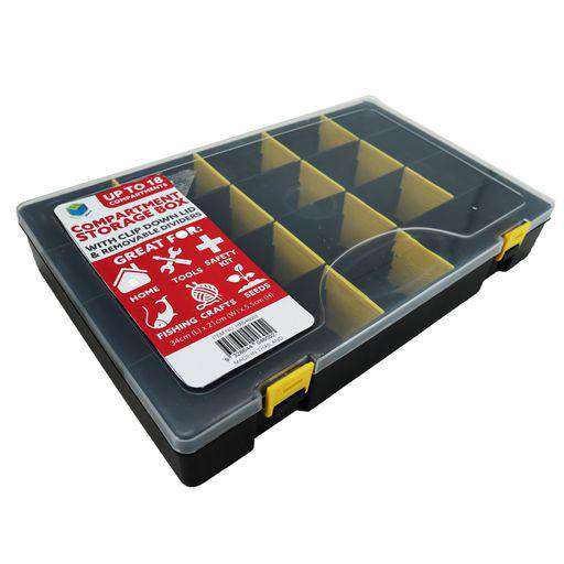 Compart Storage Black34x21x5 product photo - Price Busters Variety