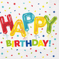 Happy Balloon 16 Luncheon Napkins 2ply 33cm x 33cm (13" x 13")