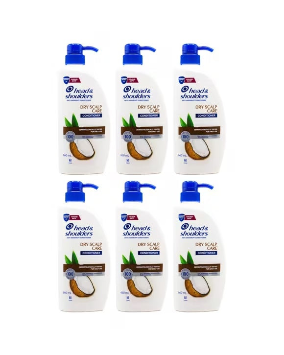 Head And Shoulders 660Ml Conditioner Anti Dandruff Dry Scalp Care Colour Safe