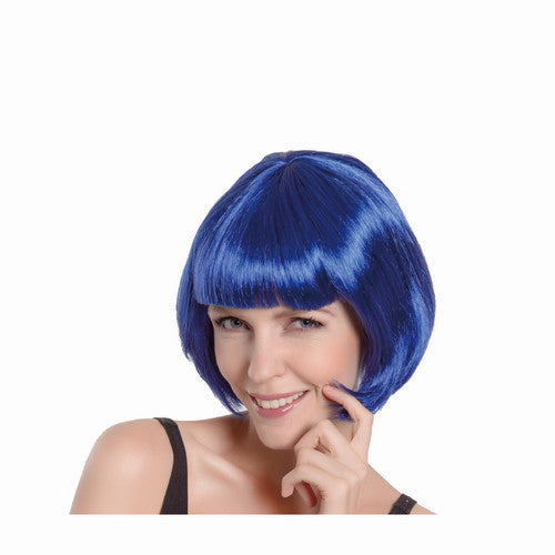 Bob Costume Wig - Blue - product image