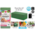 1pce Wet Floral Foam Brick-11x22.5x7cm