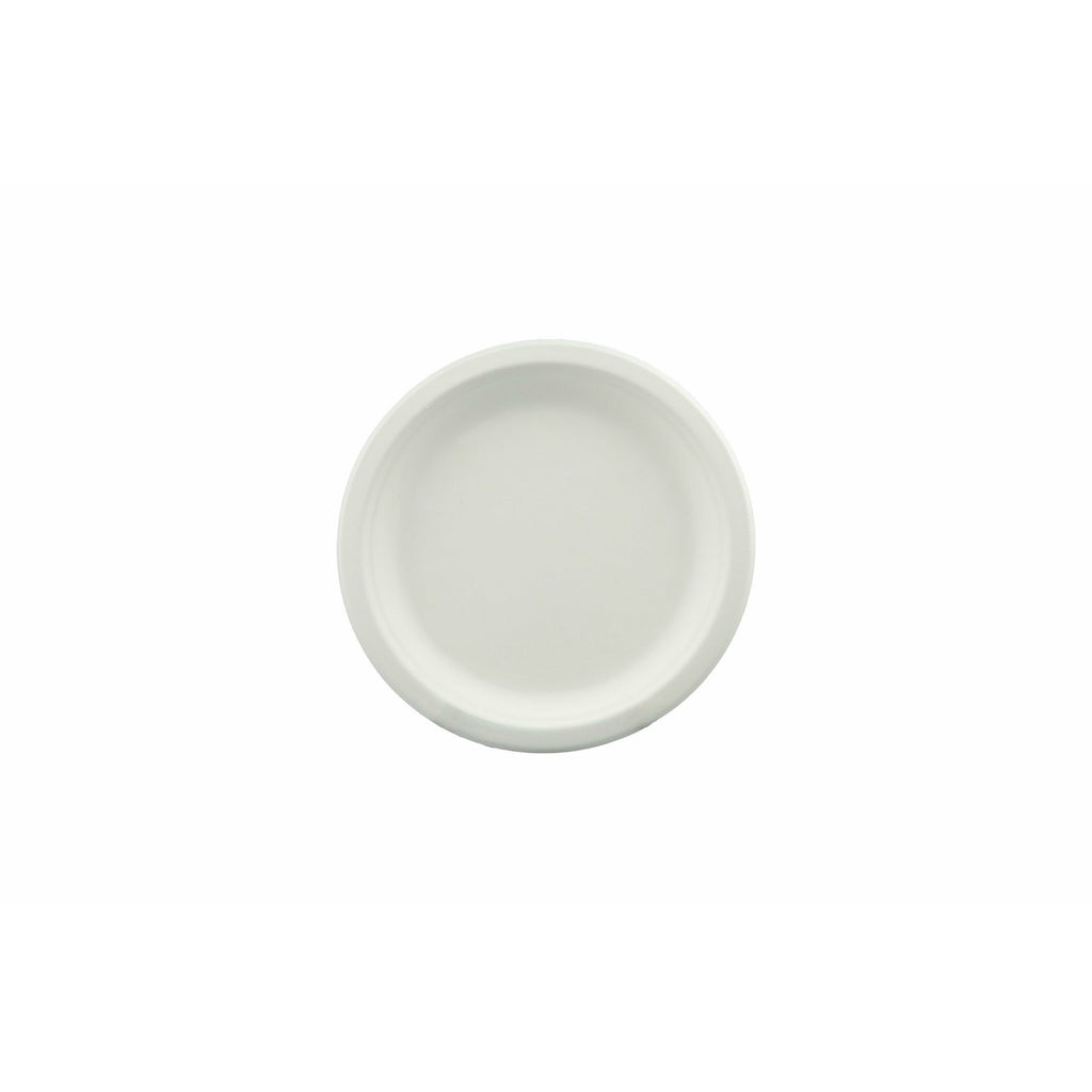 180mm Earth Sugar Cane Plate Pk10