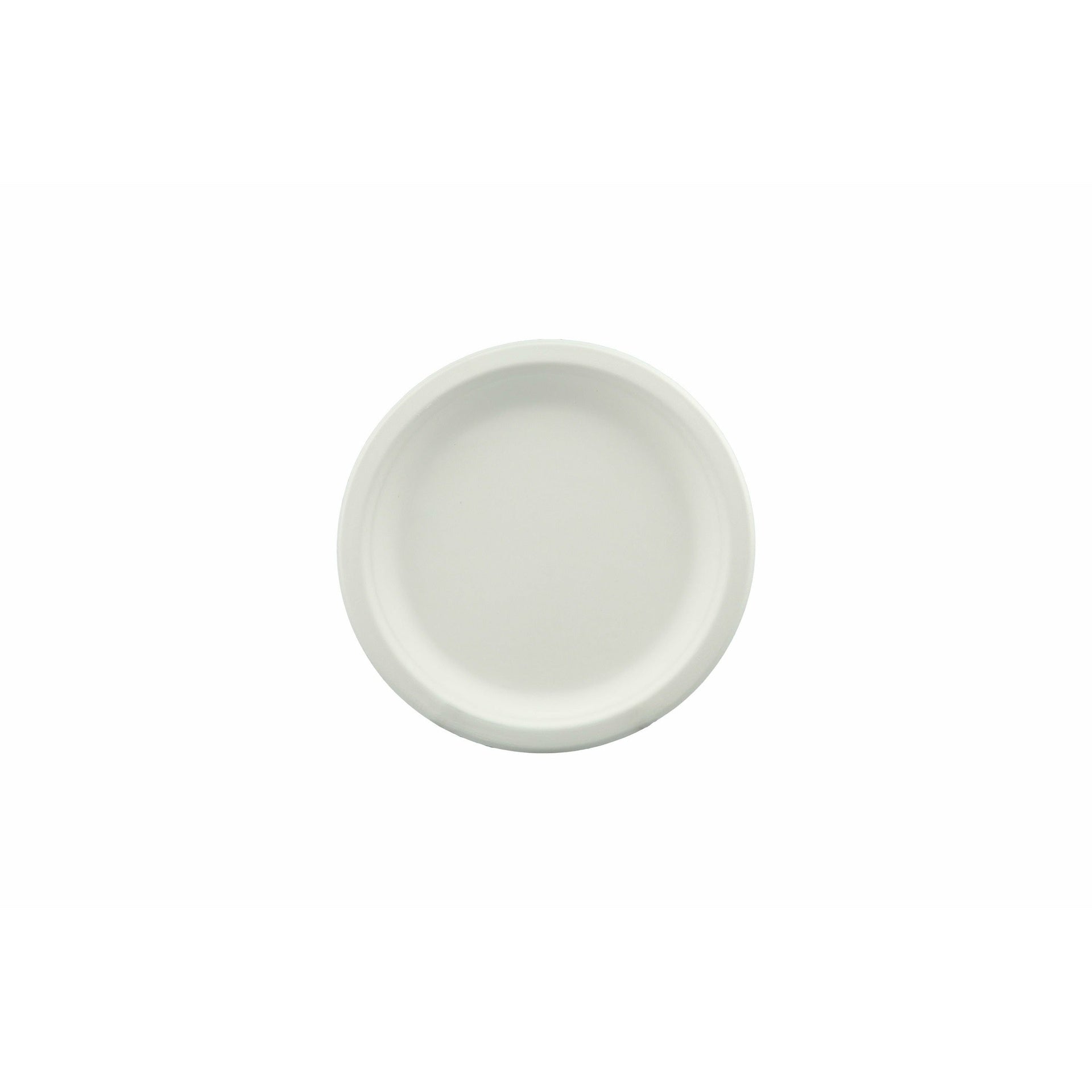 180mm Earth Sugar Cane Plate Pk10